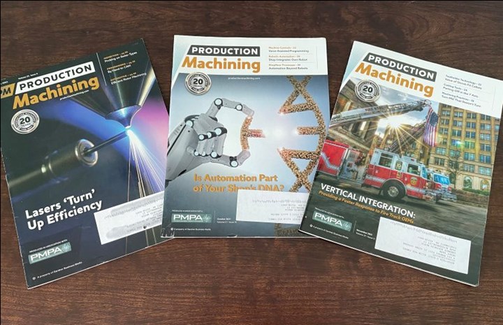 Production Machining magazines from 2021
